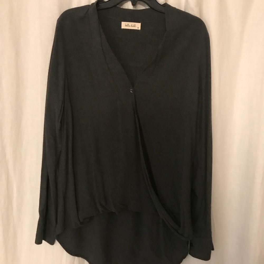 Bella Dahl Faux Wrap Top
